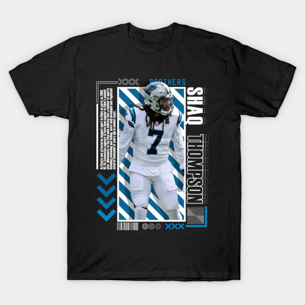 Shaq Thompson Paper Poster Version 10 T-Shirt by art.Hamdan